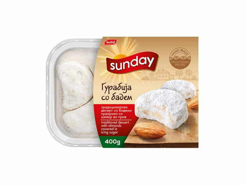 Picture of САНДЕЈ ГУРАБИЈА СО БАДЕМ 400Г