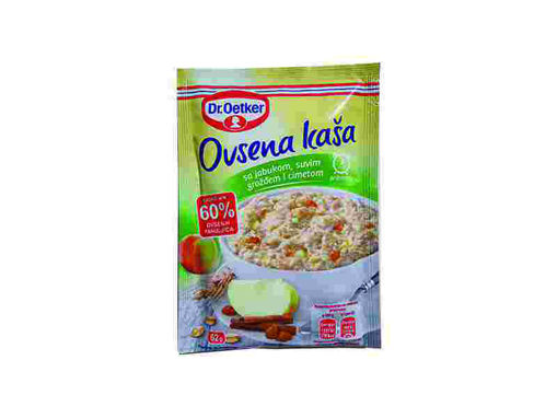 Picture of ДР. ЕТКЕР ОВЕСНА КАША ЈАБОЛКО ГРОЗЈЕ ЦИМЕТ 60 ГР
