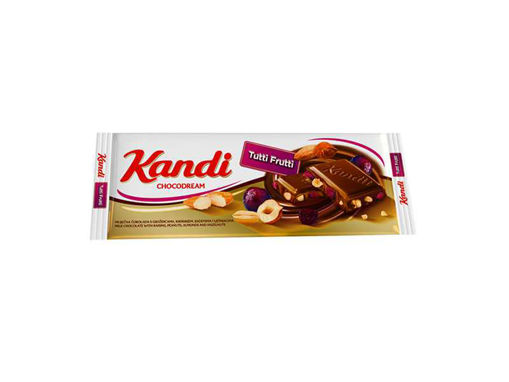Picture of КАНДИТ ЧОКОЛАДО ТУТИ ФРУТИ 80 ГР