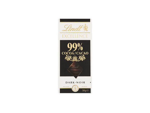 Picture of ЛИНДТ ЕКСЕЛЕНС ЧОКОЛАДО СО 99% КАКАО 50 ГР