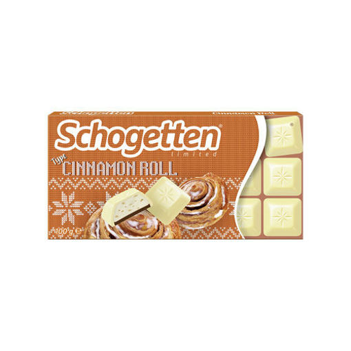 Picture of ШОГЕТЕН ЧОКОЛАДО БЕЛО ЦИМЕТ РОЛАТ 100 ГР